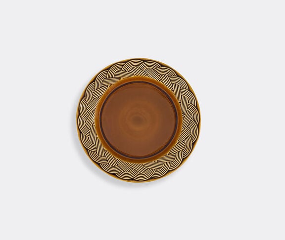 House of Capricorn 'Vime' dinner plate, brown undefined ${masterID}