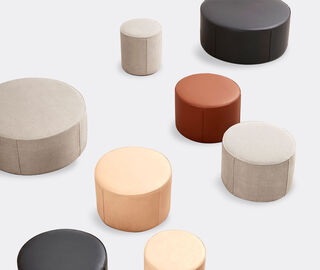 Fredericia Furniture 'Mono Pouf', tall BEIGE FRED22MON043BEI