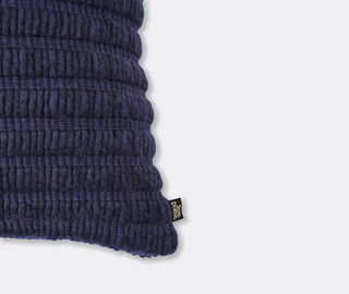Tom Dixon 'Ridge' cushion, indigo BLUE TODI25RID894BLU