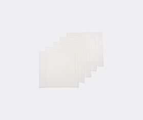 Once Milano Cocktail napkins, set of five, white WHITE ONMI20COC856WHI