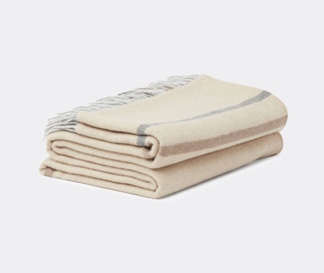 ALONPI 'Bauvin' throw, cream IVORY ALON23BAU321WHI