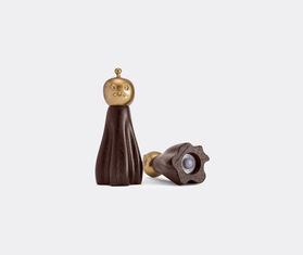 L'Objet 'Haas Fantomes' salt and pepper mills BROWN LOBJ22HAA217BRW