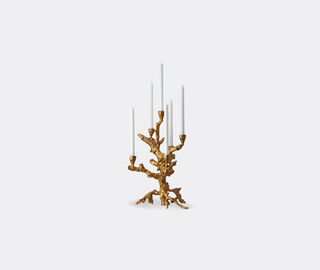 POLSPOTTEN 'Apple Tree' candle holder, large GOLD POLS22CAN650GOL