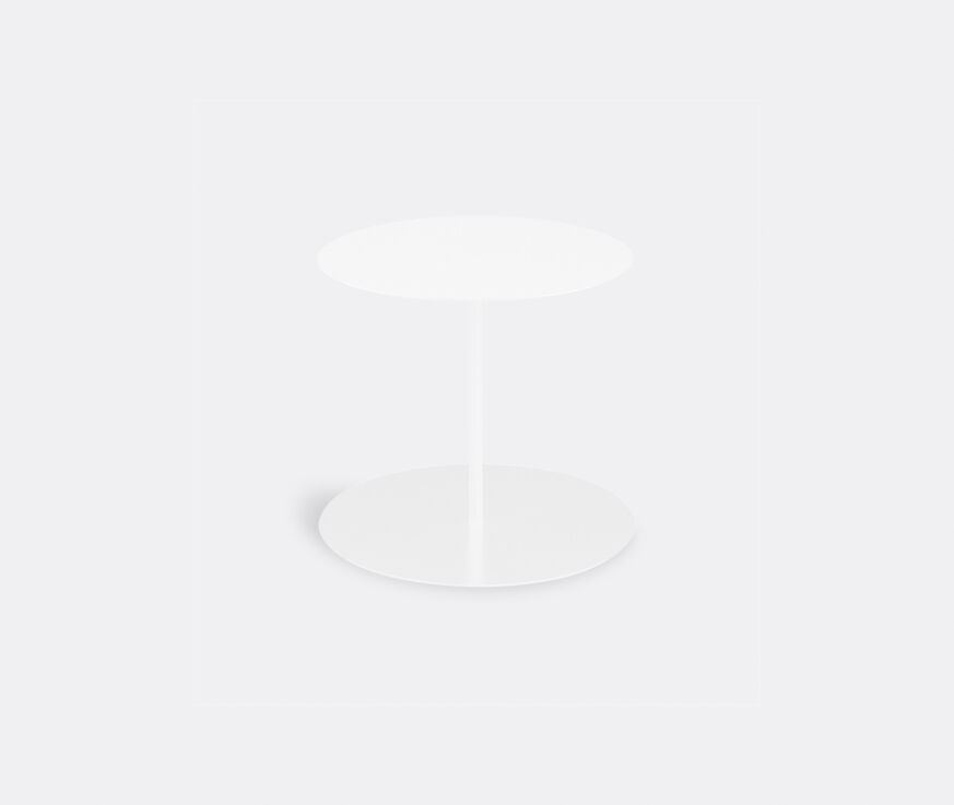Cappellini 'Gong' table, white  CAPP20GON778WHI