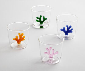 Ichendorf Milano &#39;Coral Reef&#39; assorted tumblers, set of six MULTICOLOUR ICMI22COR613MUL