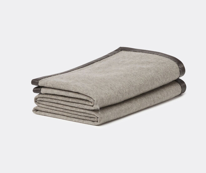 ALONPI 'Salon' throw, grey and beige MULTICOLOUR ALON23SAL338MUL