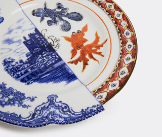 Seletti 'Hybrid Isaura' dinner plate BLUE SELE22HYB213MUL