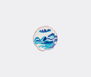Seletti 'Classic on Acid, Melting Landscape' dessert plate BLUE SELE23DES336MUL