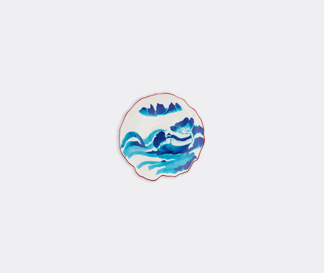 Seletti 'Classic on Acid, Melting Landscape' dessert plate BLUE SELE23DES336MUL