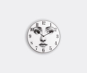 Fornasetti &#39;Viso&#39; wall clock WHITE FORN23WAL259MUL