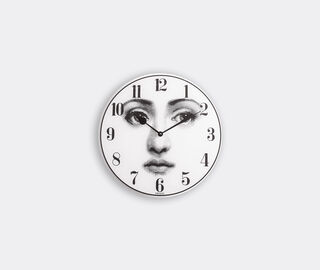 Fornasetti 'Viso' wall clock WHITE FORN23WAL259MUL