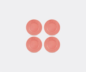 Bordallo Pinheiro &lsquo;Fantasia&rsquo; dessert plate, set of four, pink PINK BOPI23FAN741PIN