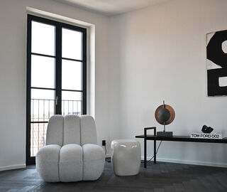 101 Copenhagen 'Ishi' coffee table, high glaze birch MULTICOLOUR COPH25ISH230WHI