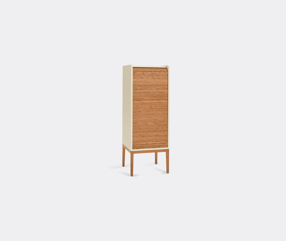 Colé Tapparelle M Cabinet - Lacquered In Sand White undefined ${masterID} 2