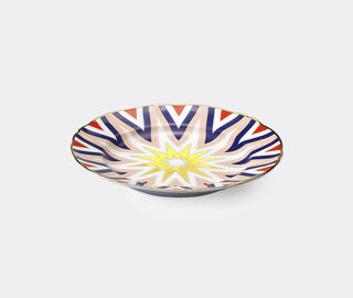 Bitossi Home 'Folgore' dessert plate, set of four MULTICOLOUR BIHO22SET752MUL