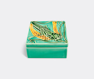 Bordallo Pinheiro 'Azulejo Box' grasshopper MULTICOLOUR BOPI22AZU264MUL