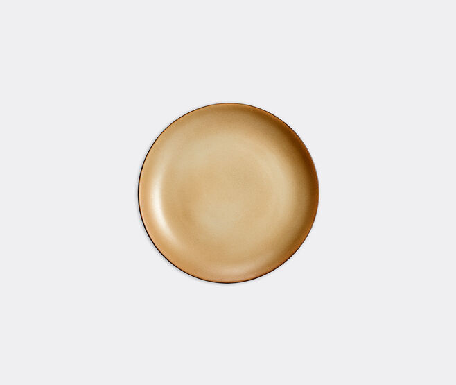 L'Objet 'Terra' dessert plate, leather MULTICOLOUR LOBJ23TER336BEI