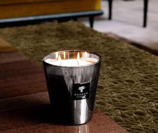 Baobab Collection 'Les Exclusives Platinum' candle, medium SILVER BAOB23LES757SIL