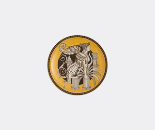 La DoubleJ 'The Sphynx' decorative plate, saffron MULTICOLOUR LADJ25DEC908MUL