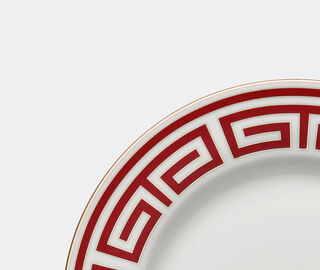 Ginori 1735 'Labirinto' soup plate, set of two, red RED RIGI20LAB952RED