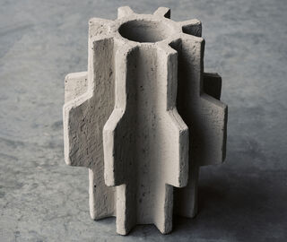 Serax 'Vase 01 Fck' vase, cement GREY SERA26VAS191GRY