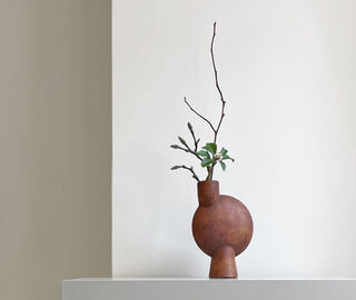 101 Copenhagen 'Sphere' bubl vase, medium, terracotta TERRACOTTA COPH21SPH330BRW