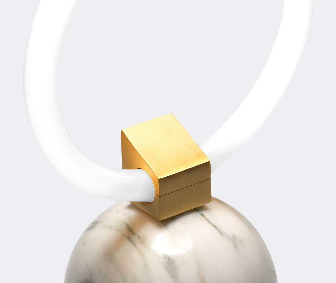 Chris Basias Studio Lighting White In White,gold