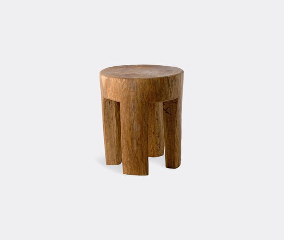 POLSPOTTEN 'Round Four Square Legs Stool' undefined ${masterID}