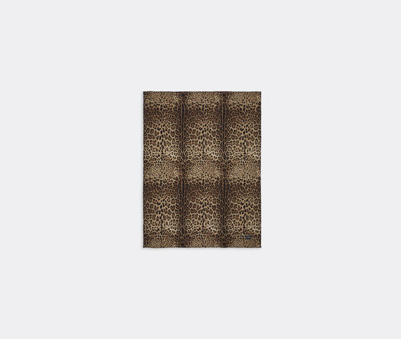 Dolce&Gabbana Casa 'Leopardo' wool and silk blanket undefined ${masterID}