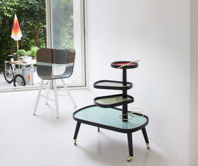 Col&eacute; &#39;Sushi&#39; cart, black MULTICOLOUR COIT20SUS320MUL