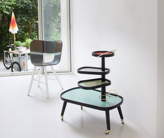 Col&eacute; 'Sushi' cart, black MULTICOLOUR COIT20SUS320MUL