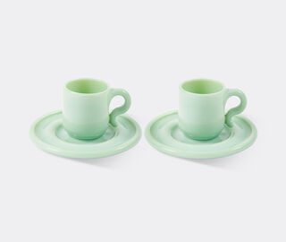 POLSPOTTEN 'Gobi' espresso cup, set of two, light green LIGHT GREEN POLS25ESP256LGR