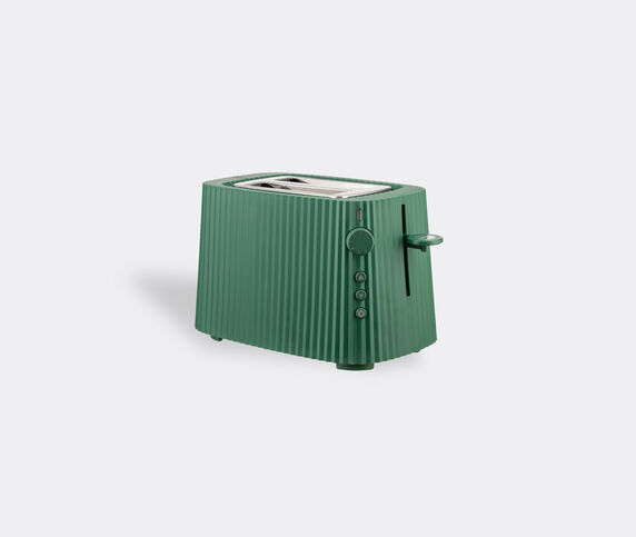 Alessi 'Plissé' toaster, green, UK plug  ALES22PLI017GRN