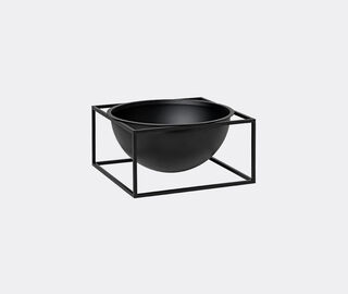 Audo Copenhagen 'Kubus' centerpiece, large, black BLACK BYLA22BOW301BLK
