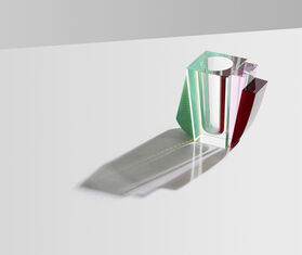 Reflections Copenhagen &#39;Raleigh&#39; vase, red and green MULTICOLOUR REFL22RAL691MUL