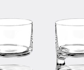 Arnolfo di Cambio 'Smoke' old fashioned tumbler glass, set of two, clear TRANSPARENT ARCA26SMO036TRA