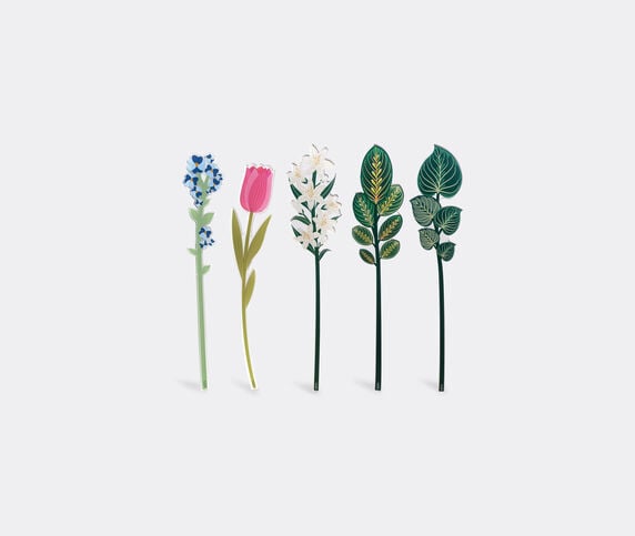 VESTA 'Pensami' flower, set of five, multicolor MULTICOLOR VEST26BOU984MUL