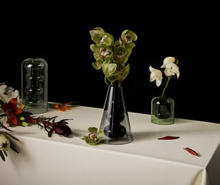 Tom Dixon 'Bump' vase, tall, green GREEN TODI23BUM405GRN