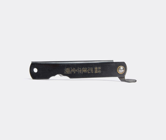 Banshu Hamono 'Black Oxide Finish' Japanese brass pocket knife, M undefined ${masterID} 2