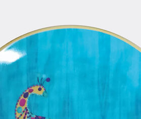 Les-Ottomans Set of four porcelain plates, navy, small MULTICOLOUR OTTO20POR290MUL