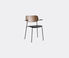 Menu 'Co Chair' with armrests, brown back  MENU19COC702BRW