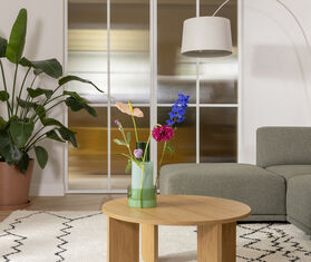 &amp;k Amsterdam &#39;Amphi&#39; vase, large, milky green GREEN AMST25AMP333GRN