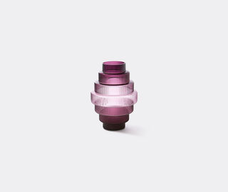 POLSPOTTEN 'Steps' vase, purple, large PURPLE POLS23VAS769PUR