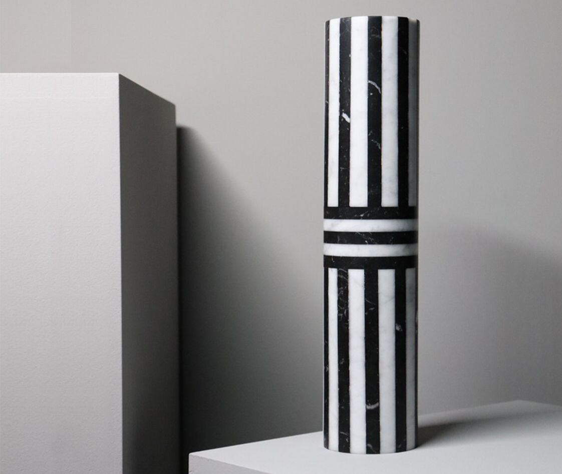 Shop Editions Milano Vases Black And White Uni