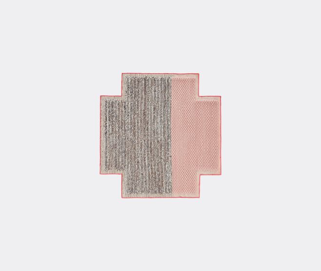 GAN 'Space Mangas Square Plait Pink' rug MULTICOLOUR GANR20MAN140MUL