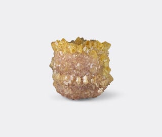 Mineral Series 'Crystal' vase, large, gold GOLD MISE26LAR559GOL