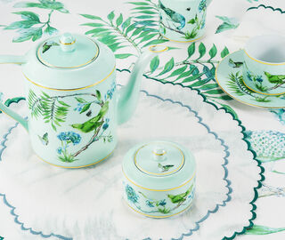 Aquazzura Casa 'Secret Garden&rsquo; sugar bowl GREEN AQUA23SEC315GRN