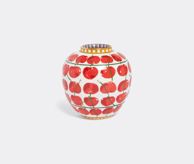 La DoubleJ 'Cherries' bubble vase, small, ivory IVORY LADJ25SMA493MUL