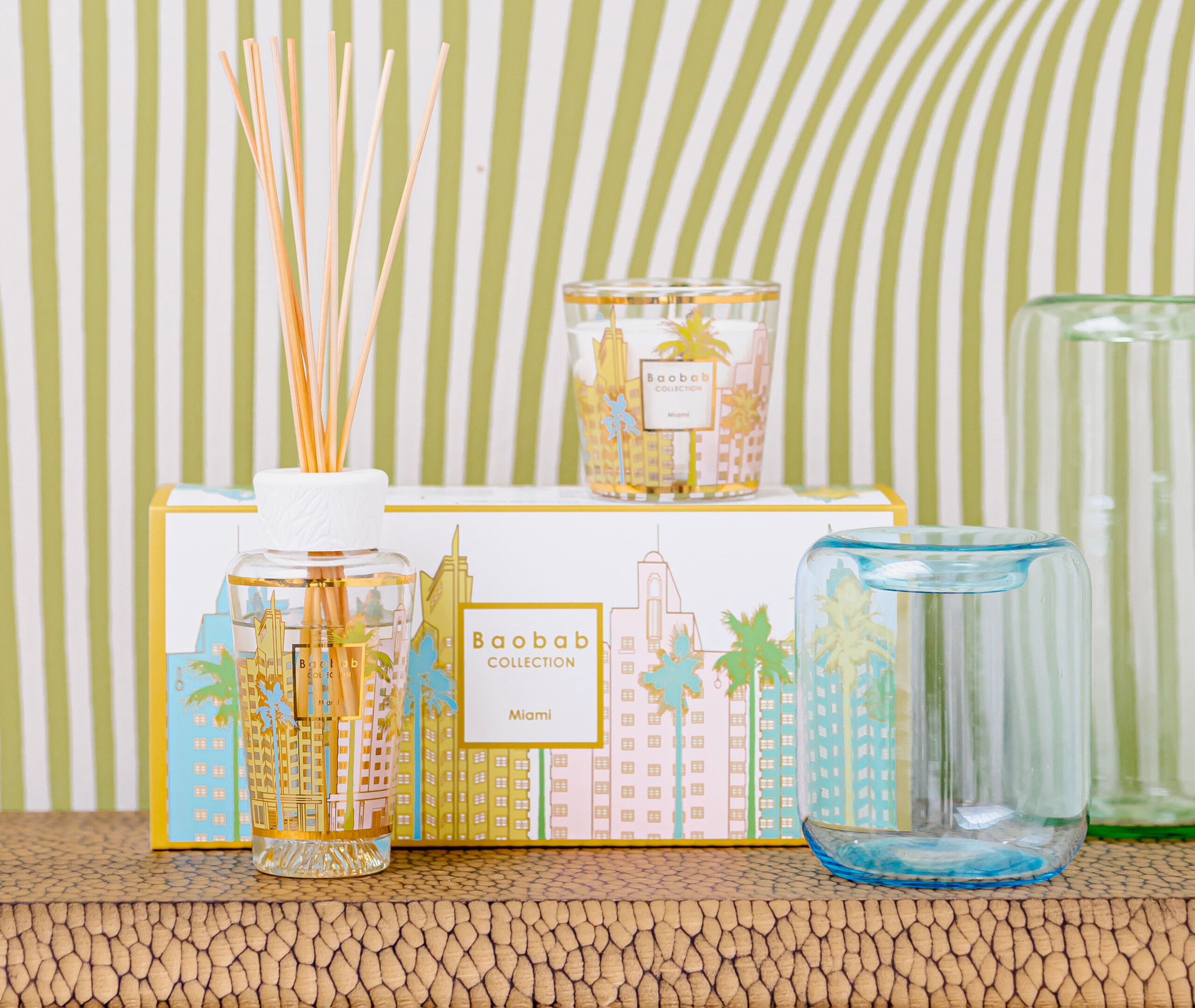 My First Baobab Miami' gift box by Baobab Collection | Candlelight