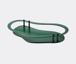Atelier Ferraro 'Carena' tray, green GREEN ATFE24CAR010GRN